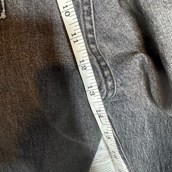 Levi’s Wedgie Straight Jeans Women’s Size 29 Gray High Rise Slim Straight Leg - Picture 6 of 7